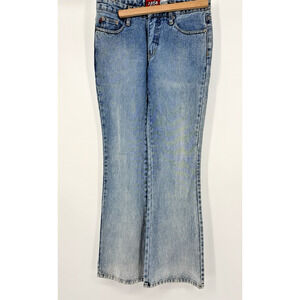 Vintage Y2K Zana Di Low Rise Flare Jeans – Size 3 – Bootcut Denim – 2000s Style